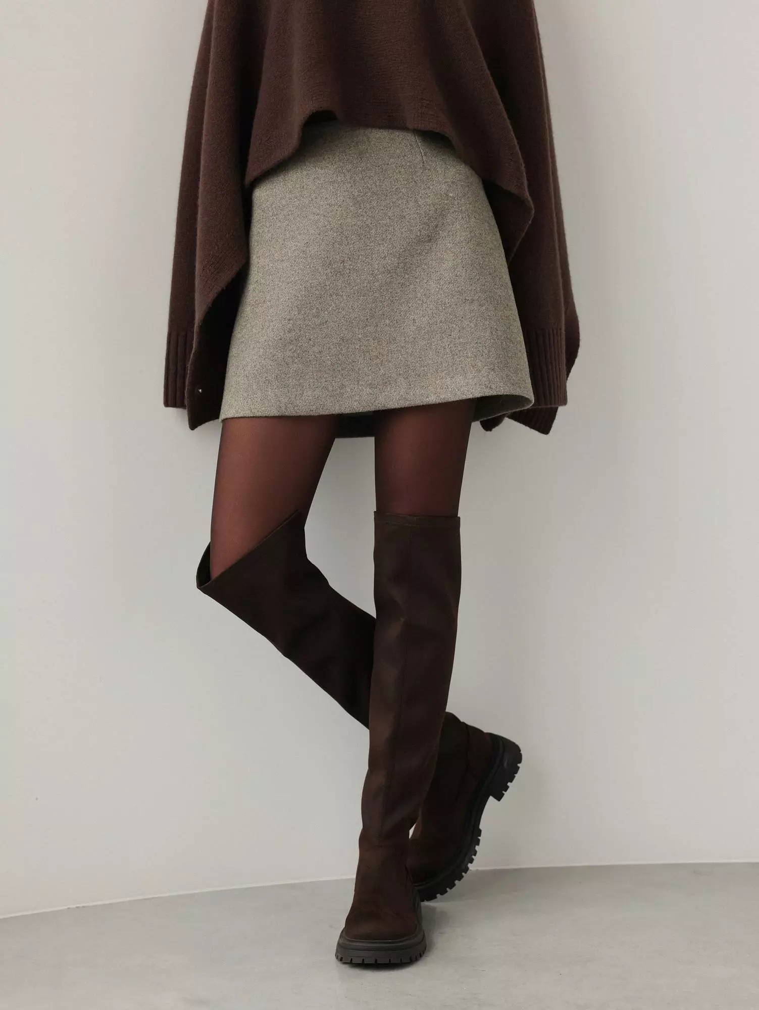 Ботфорты (38, темно-коричневый). Избражение № 2