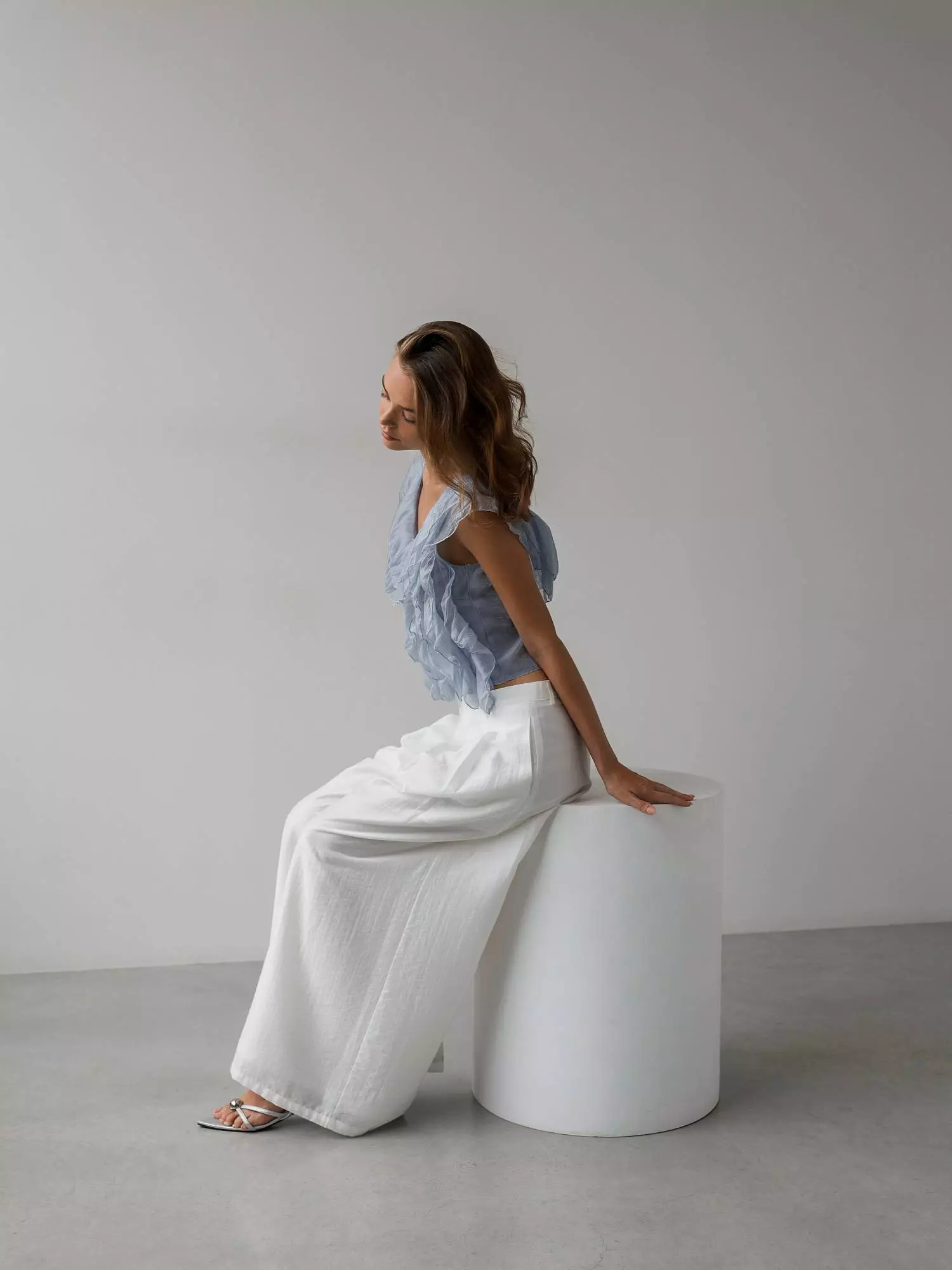 Брюки (S (42RU), белый). Избражение № 4