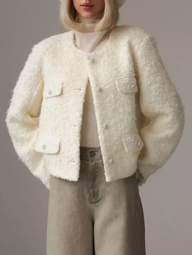 Джинсы (M (44), серо-бежевый). Изображение № 3