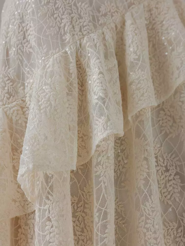 Платье (L (46RU), светло-бежевый). Изображение № 5