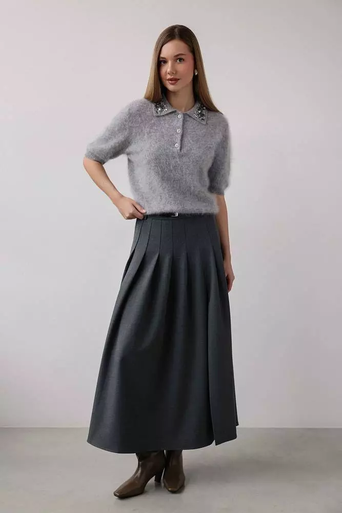 Юбка (S (42RU), серый). Изображение № 1