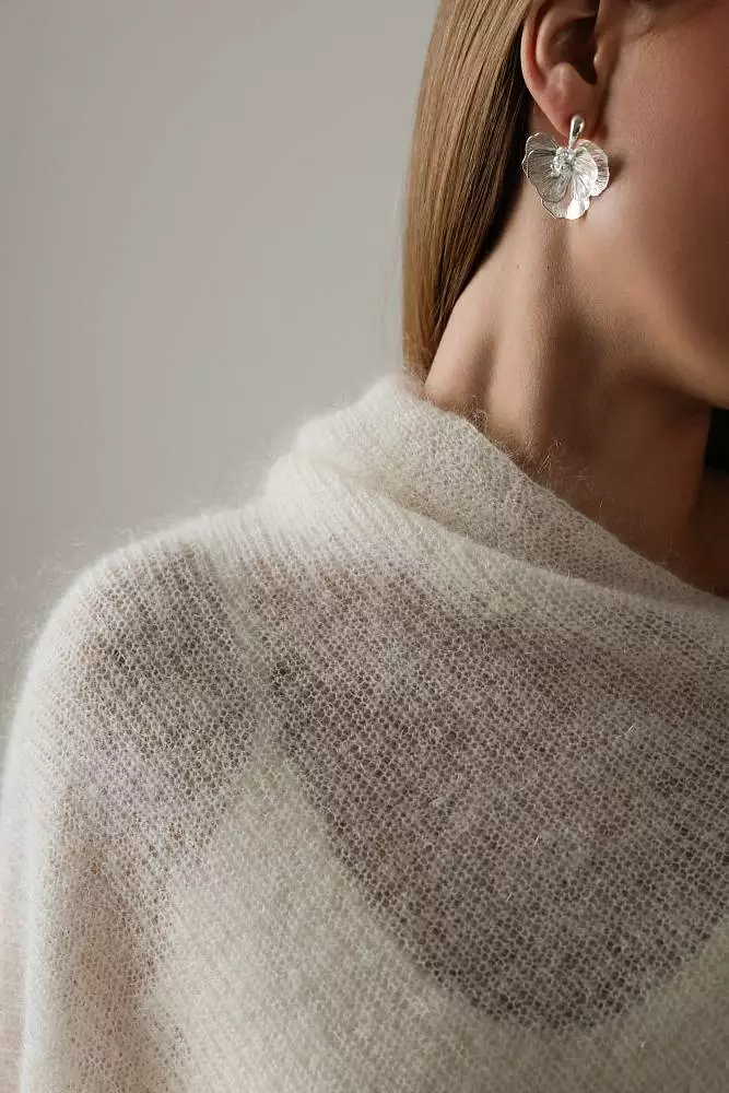 Накидка (onesize (42-46RU) молочный). Изображение № 4