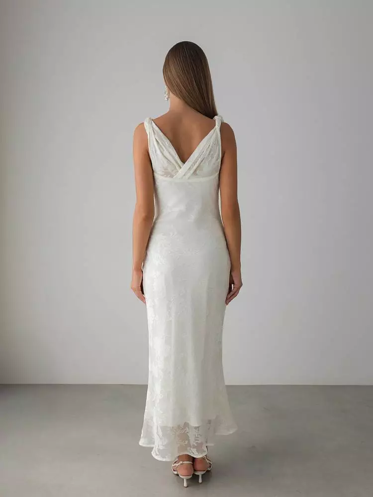 Платье (M (44RU), ванильный). Изображение № 4