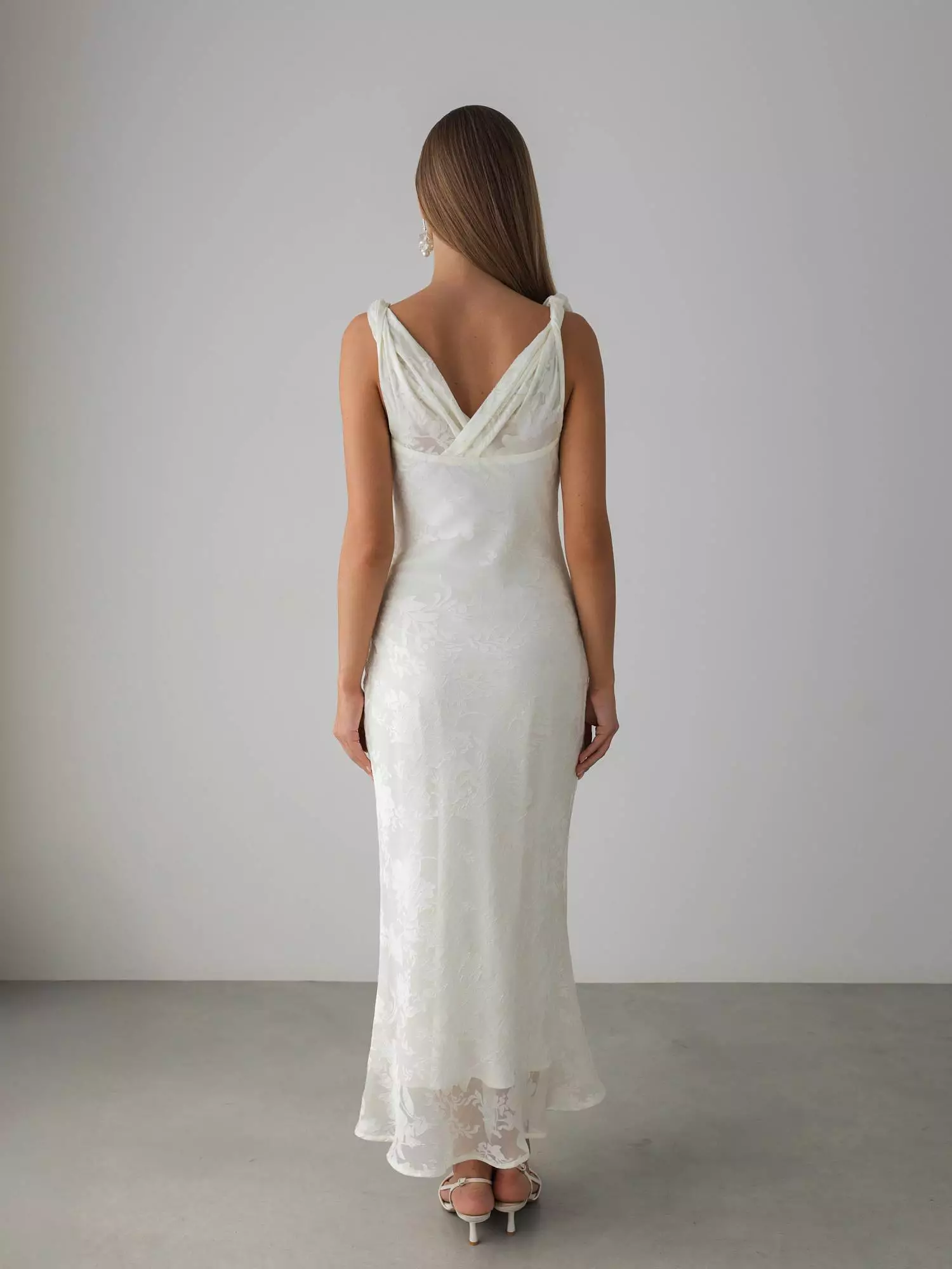 Платье (M (44RU), ванильный). Избражение № 4