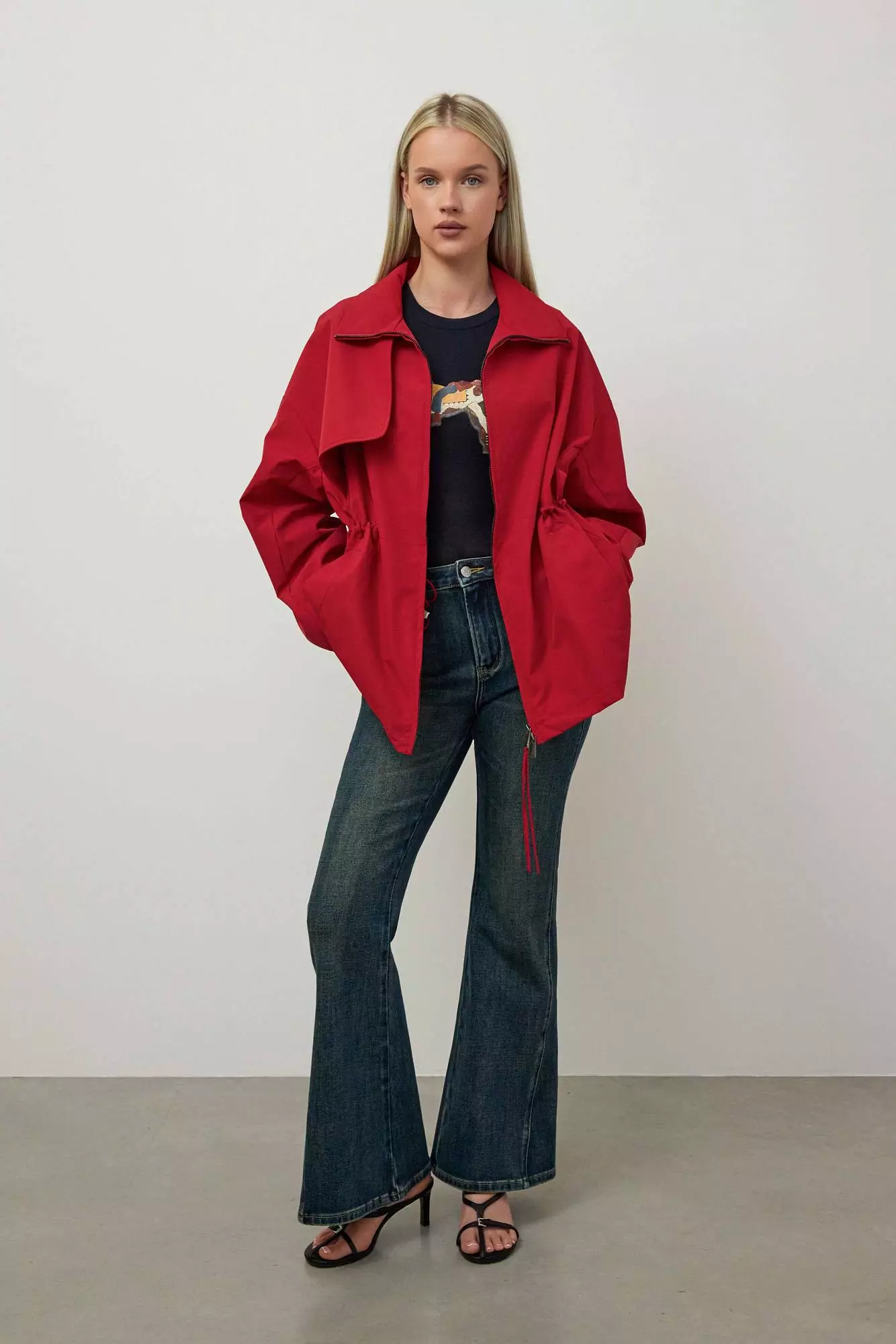 Ветровка (onesize (42-46RU), красный). Избражение № 7