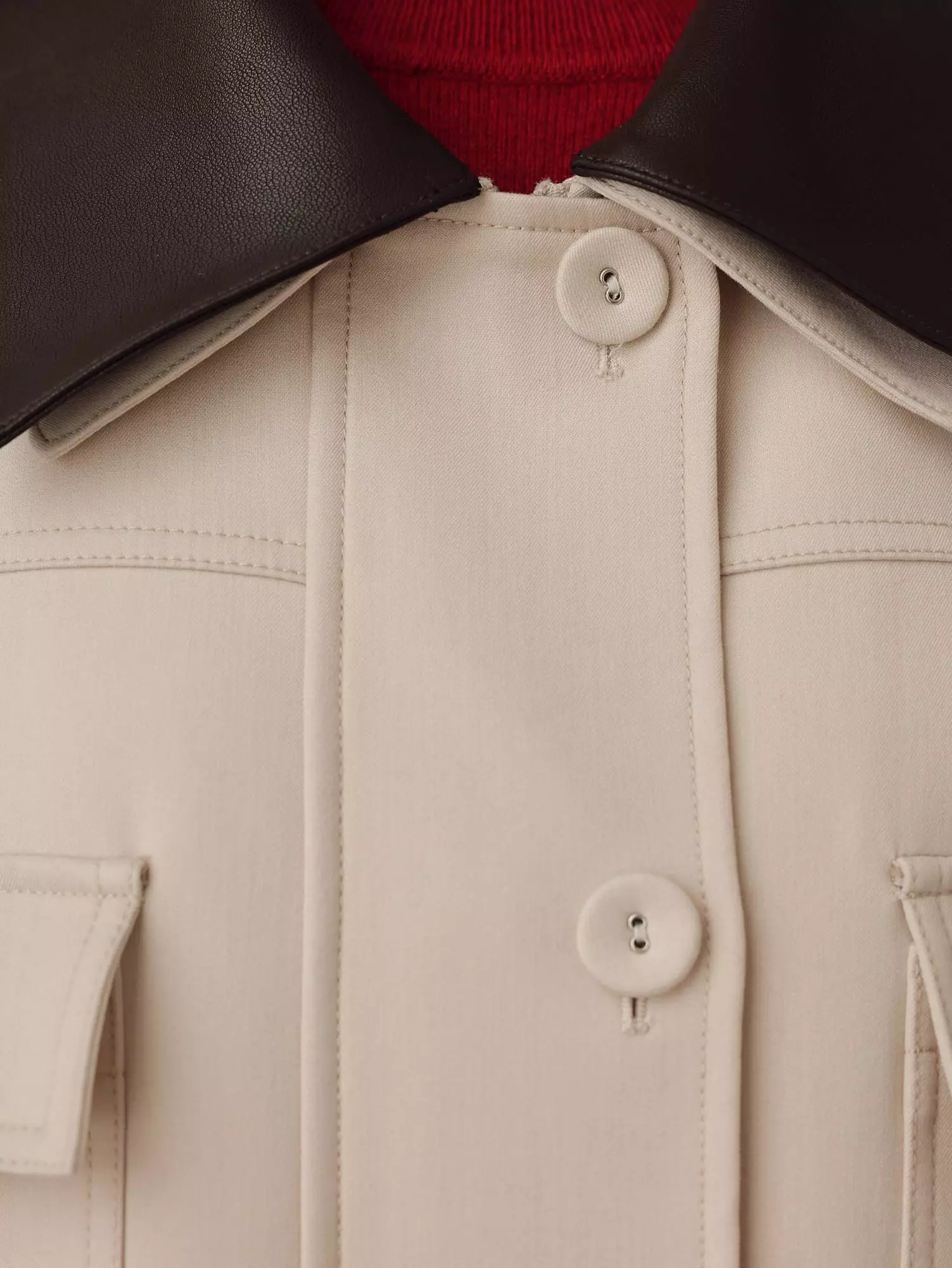 Куртка (onesize (42-46RU), бежевый). Избражение № 4