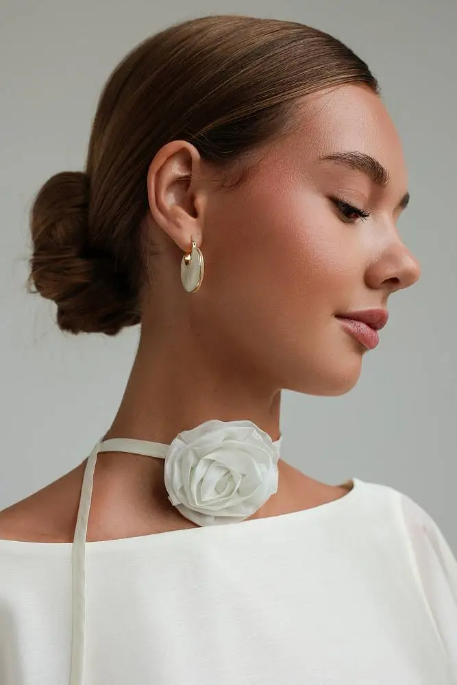 Костюм: топ и юбка (onesize (40-44RU), молочный). Изображение № 9