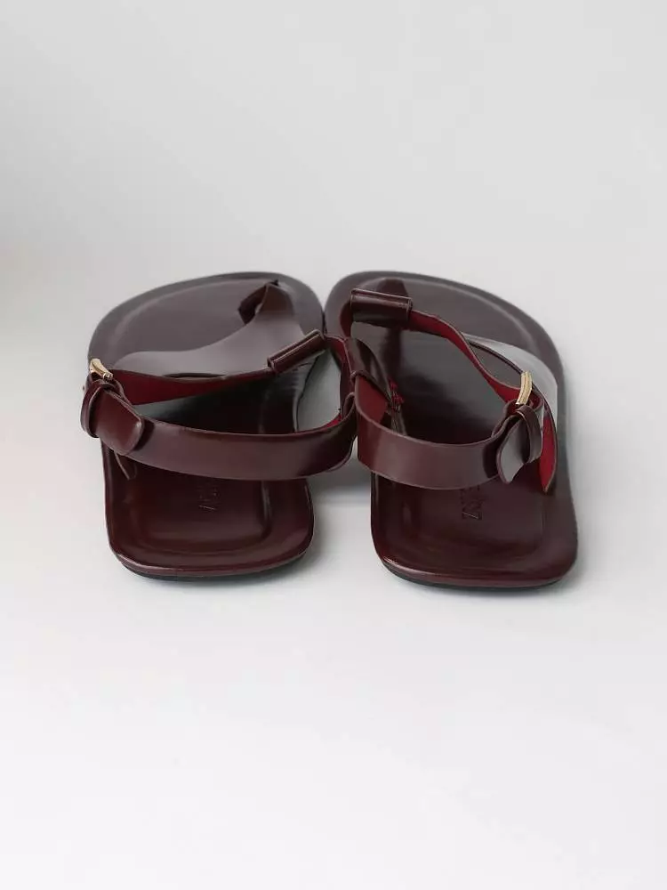 Cандалии (36, винный). Изображение № 4