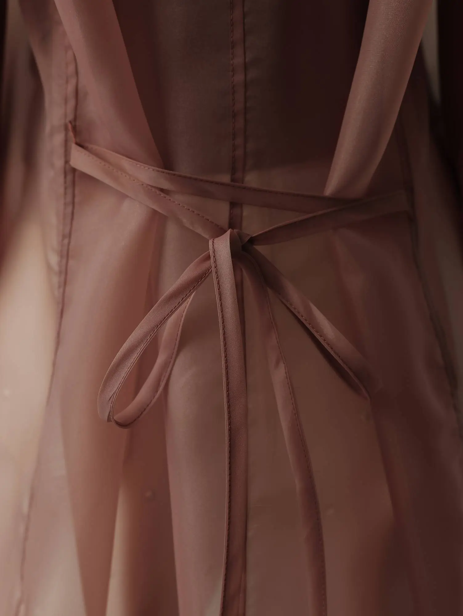 тренч (темно-пудровый). Избражение № 5