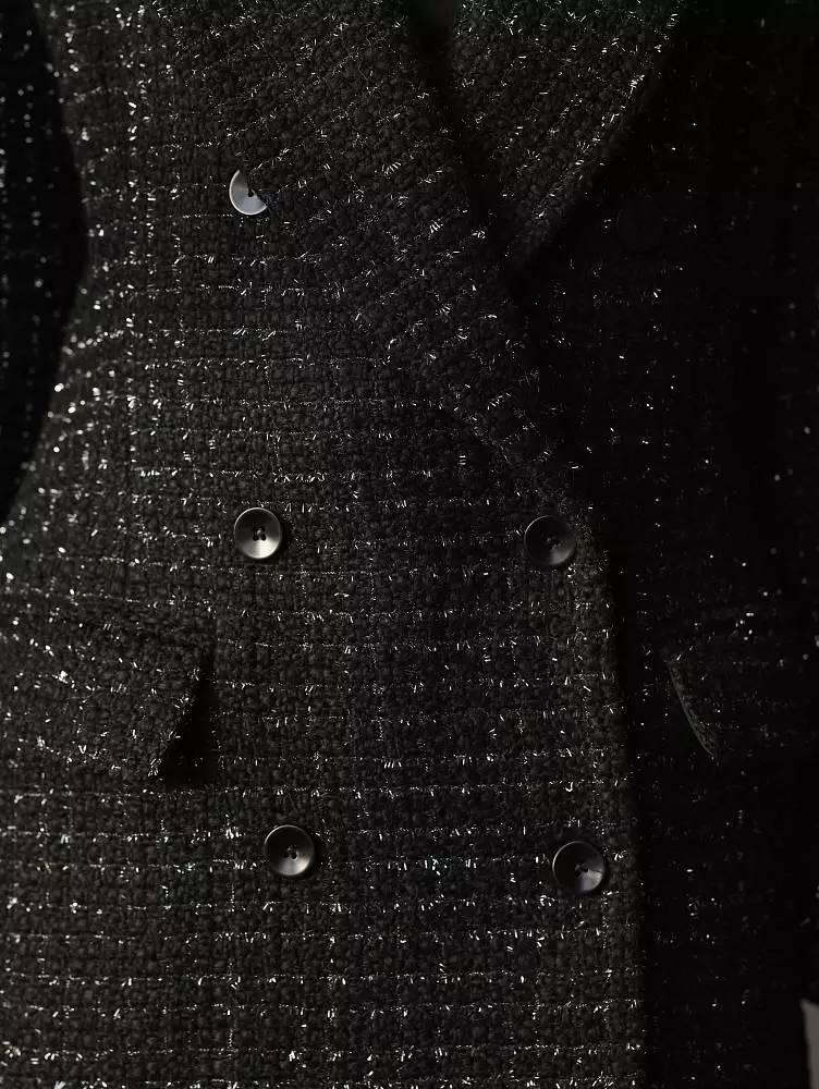 Пальто (onesize (42-46RU), чёрный). Изображение № 4