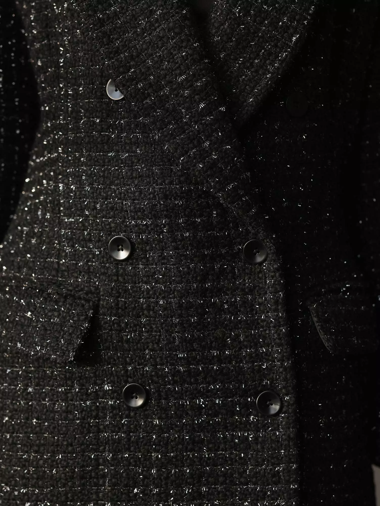 Пальто (onesize (42-46RU), чёрный). Избражение № 4