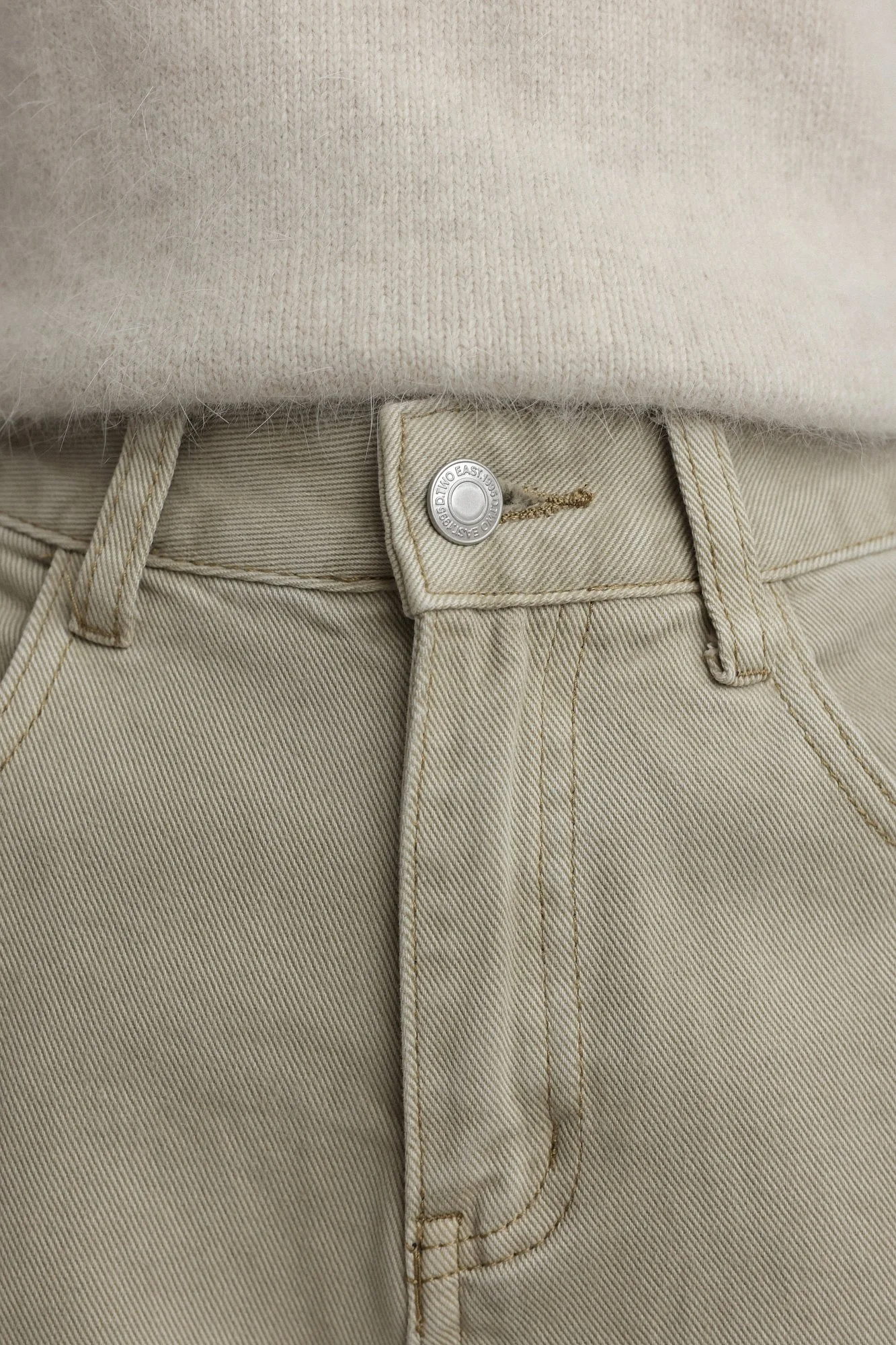 Джинсы (M (44RU), светло-оливковый). Избражение № 3