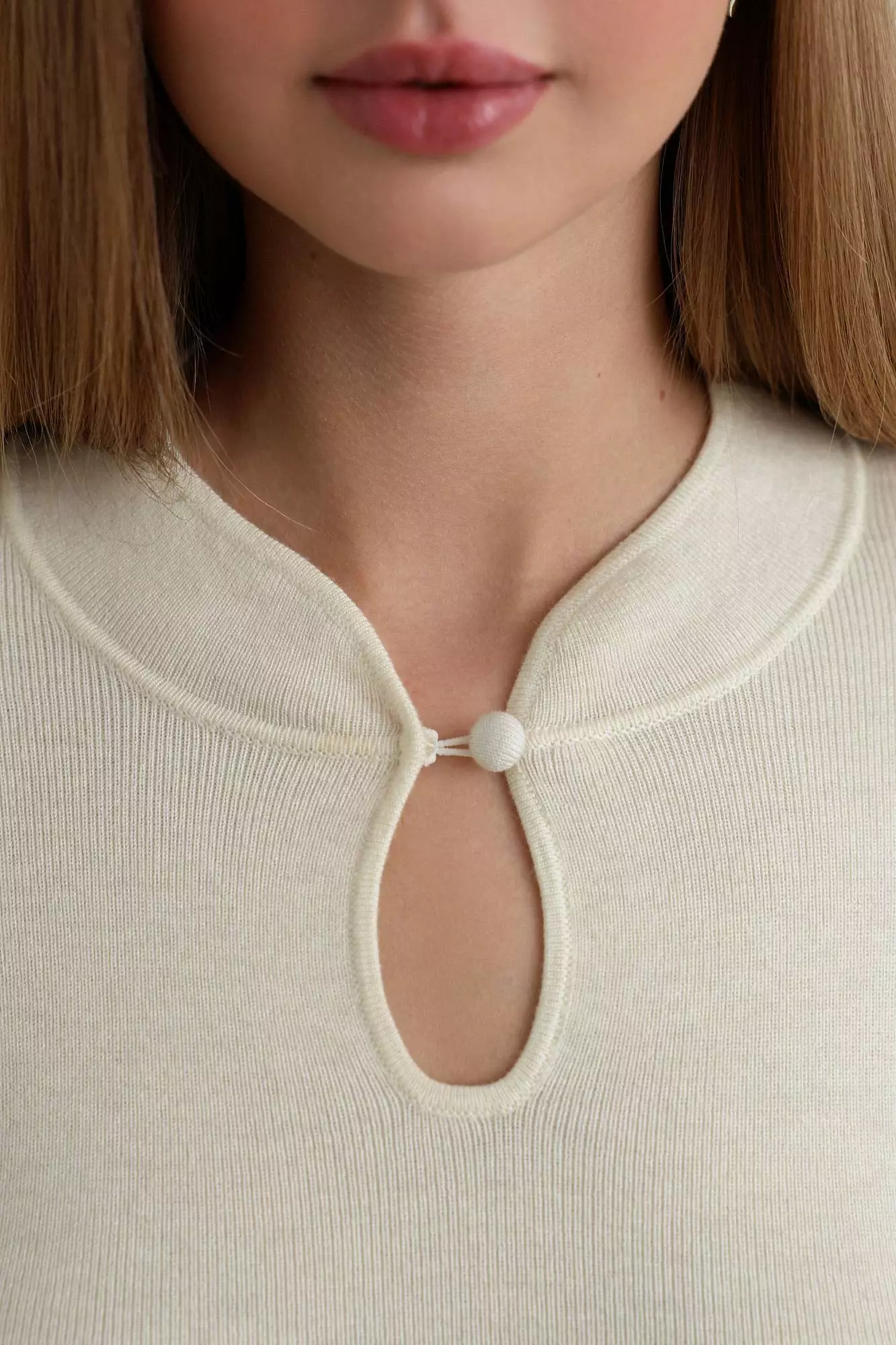 Водолазка (L (46RU), светло-бежевый). Избражение № 1