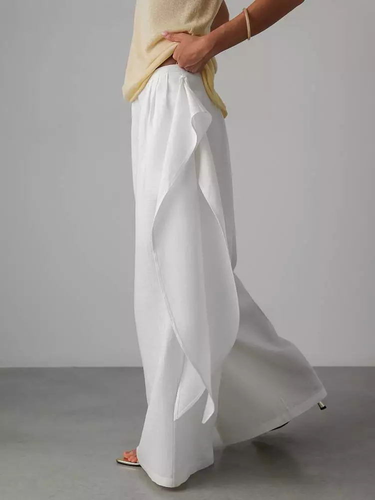 Брюки (L (46RU), белый). Изображение № 4