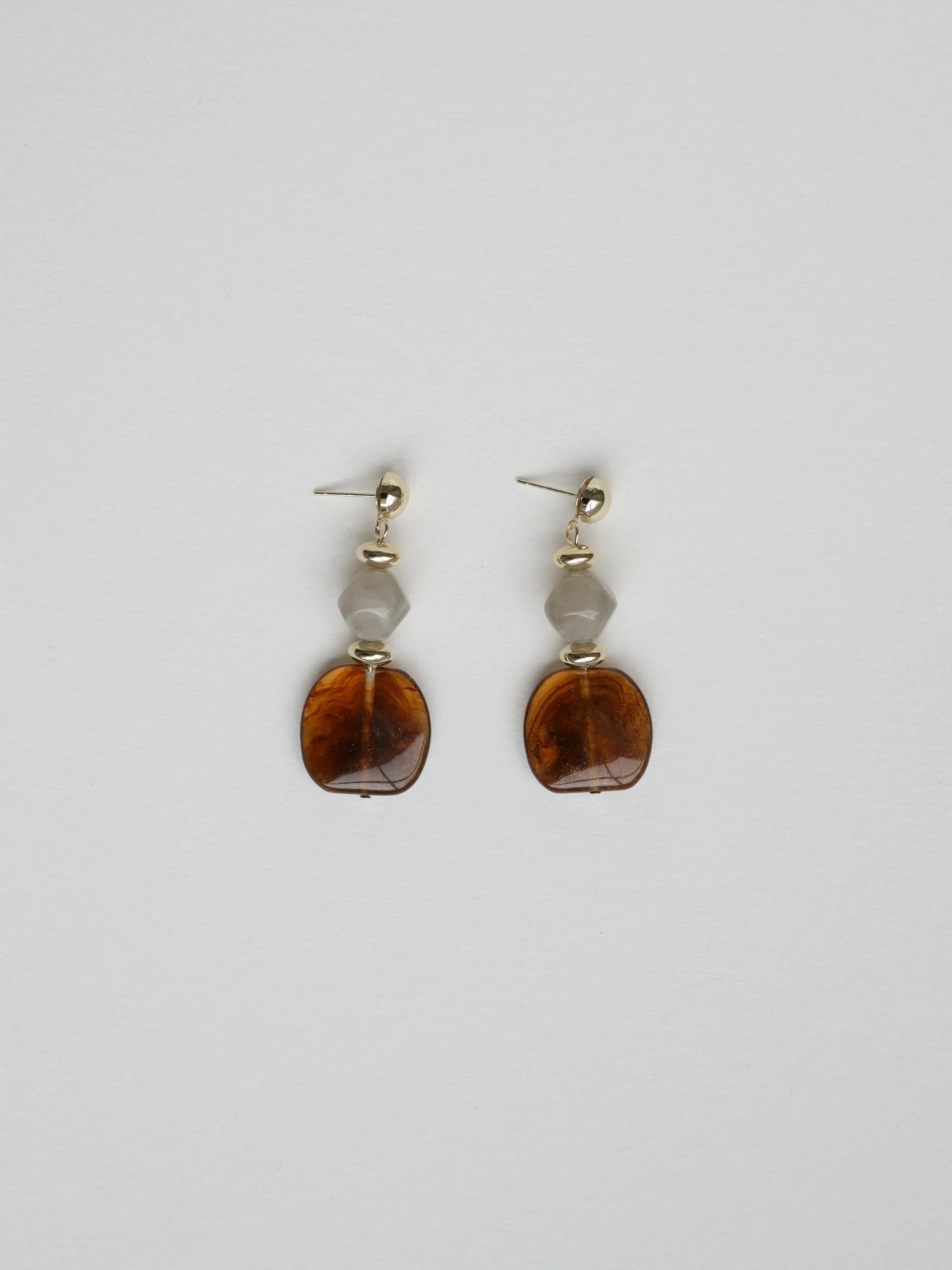 Серьги (коричневый). Избражение № 1