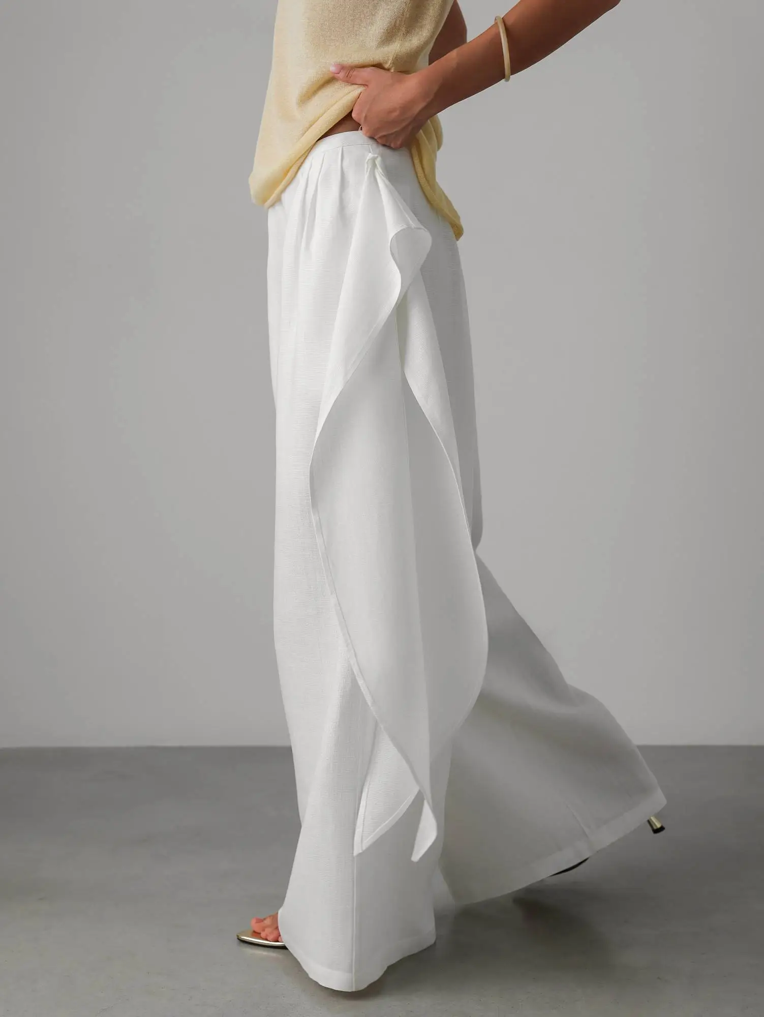 Брюки (L (46RU), белый). Избражение № 4