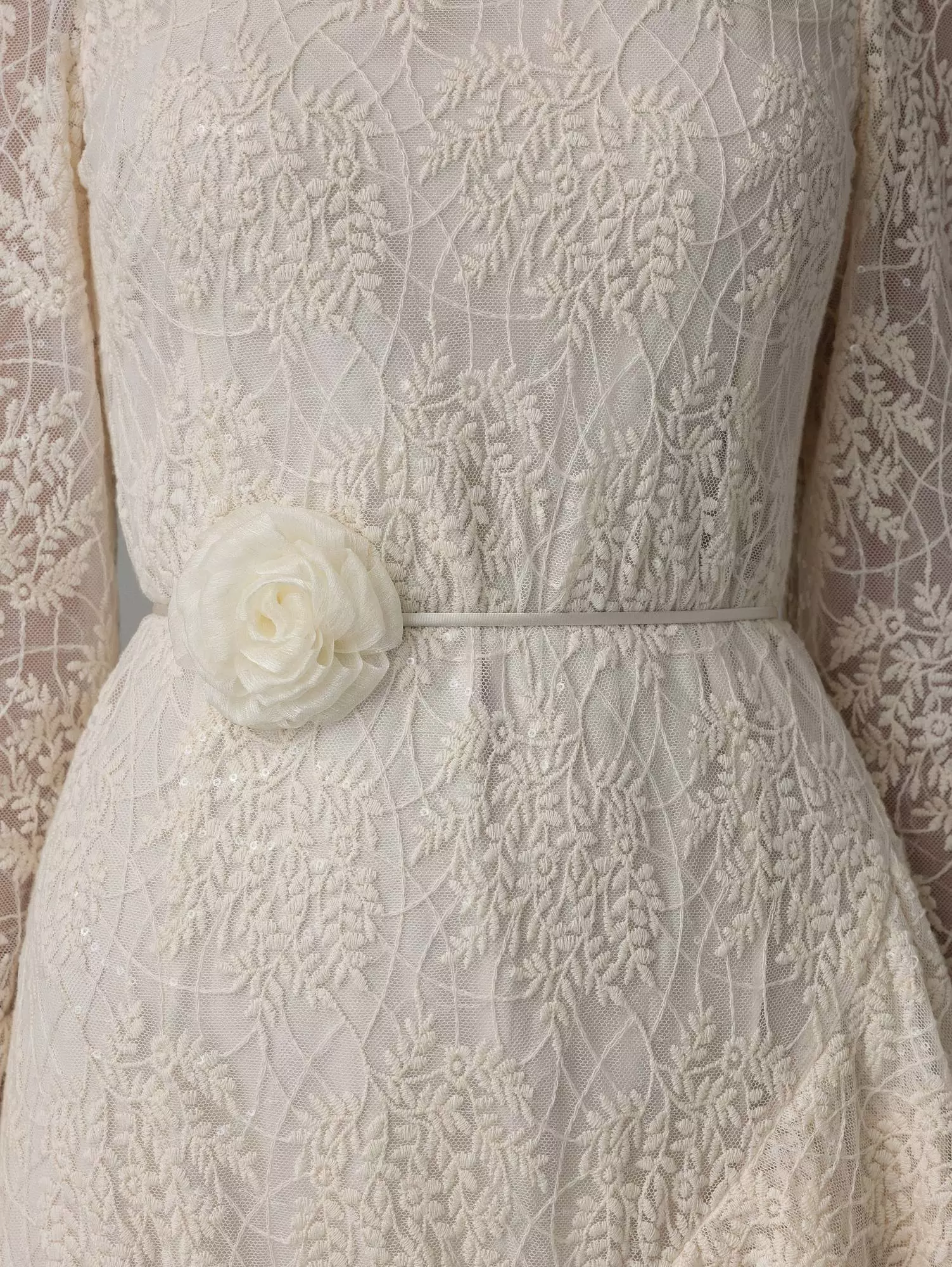 Платье (L (46RU), светло-бежевый). Избражение № 4