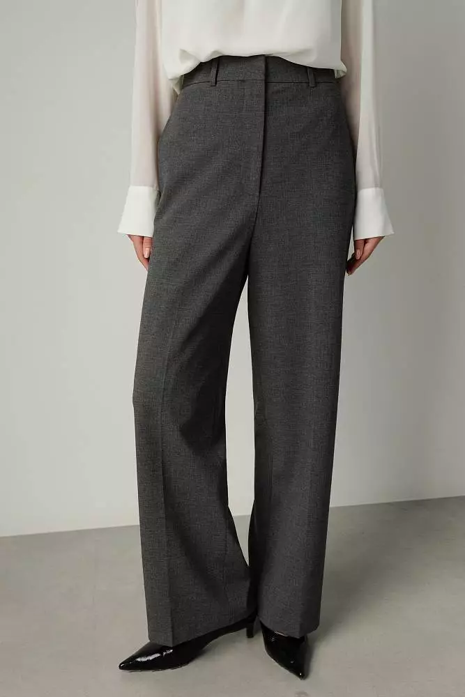 Брюки (S (42RU) тёмно-серый). Изображение № 1