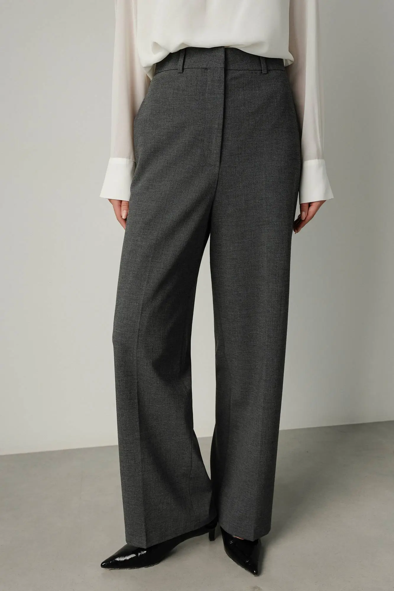 Брюки (S (42RU) тёмно-серый). Избражение № 1