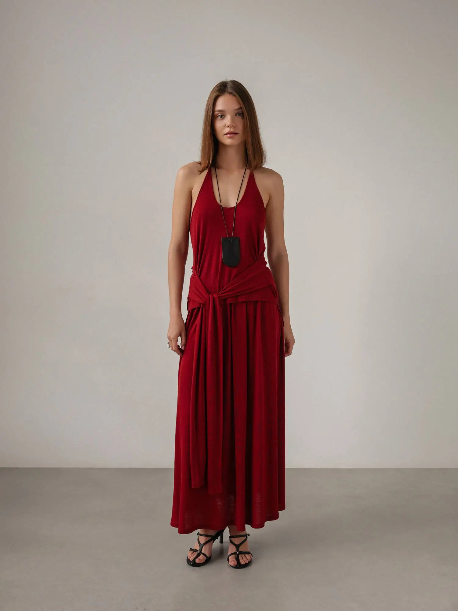 Топ (M (44RU), бордовый). Избражение № 2