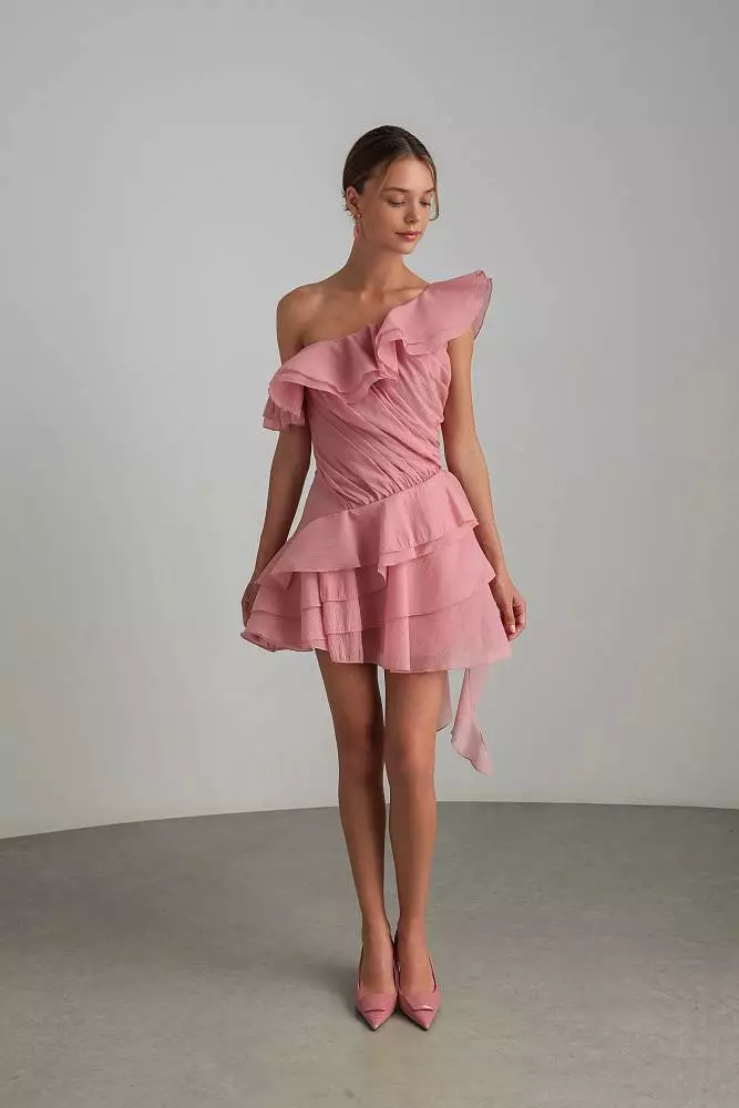 Платье (S (42RU), пудровый). Изображение № 1