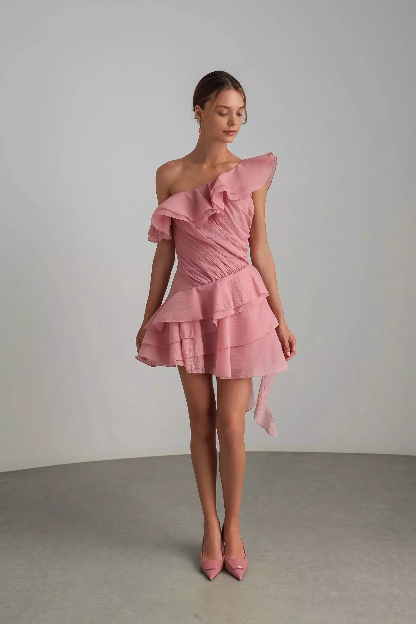 Платье (S (42RU), пудровый). Избражение № 1