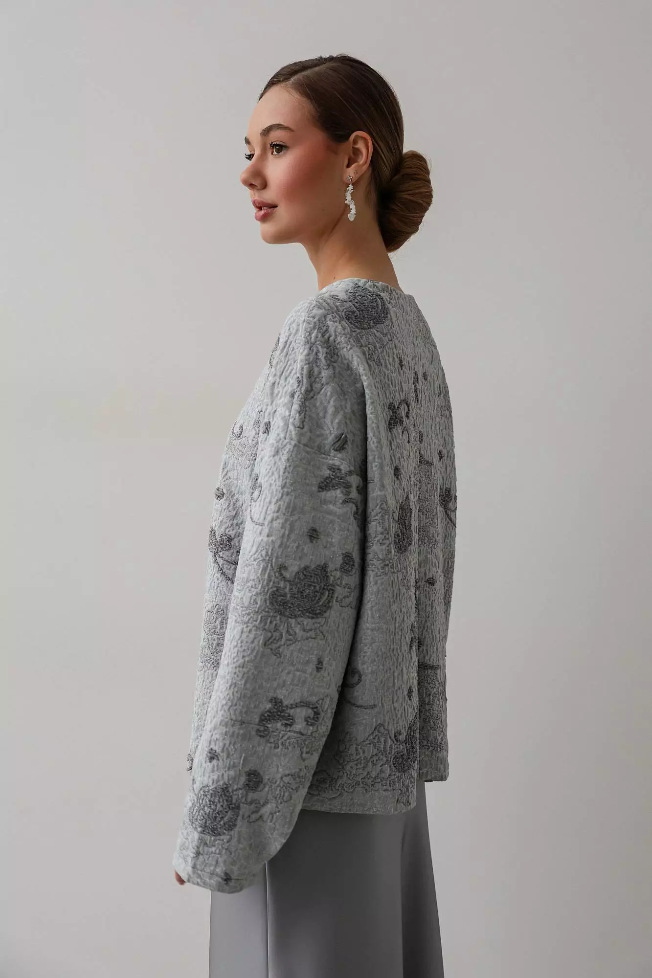 Жакет (L (46RU), серый). Избражение № 2