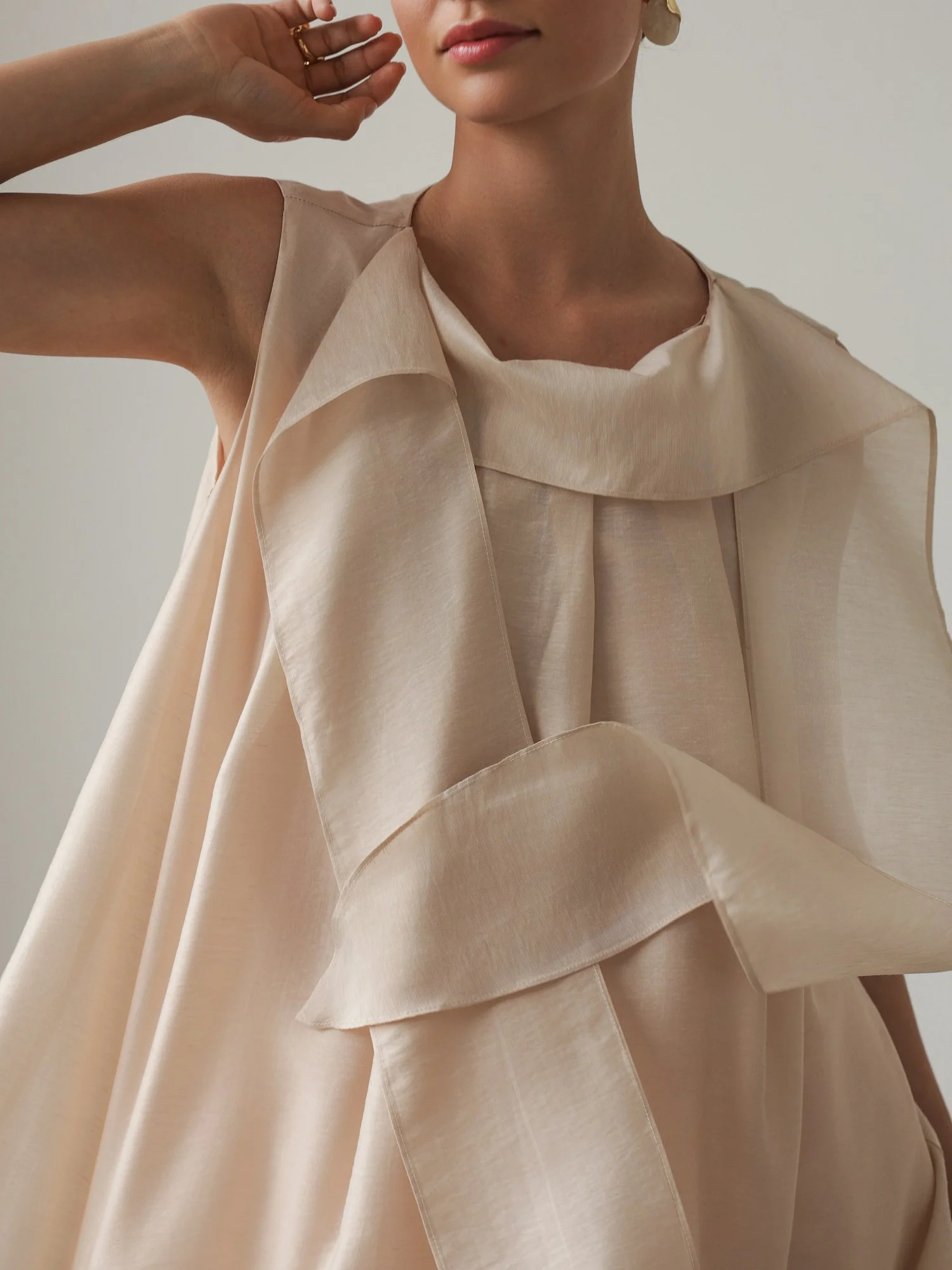 Топ (onesize (40-44RU), пудровый). Избражение № 3