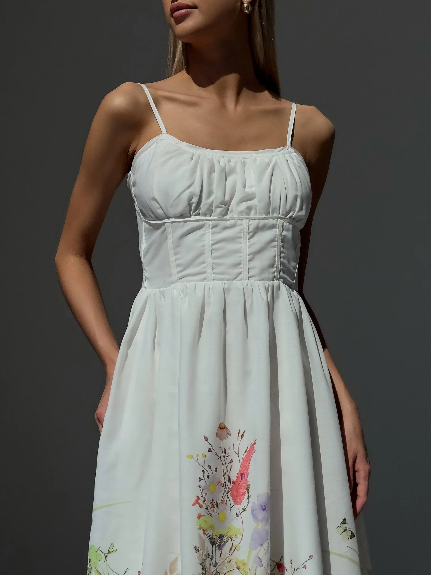 Платье (M, белый). Избражение № 2