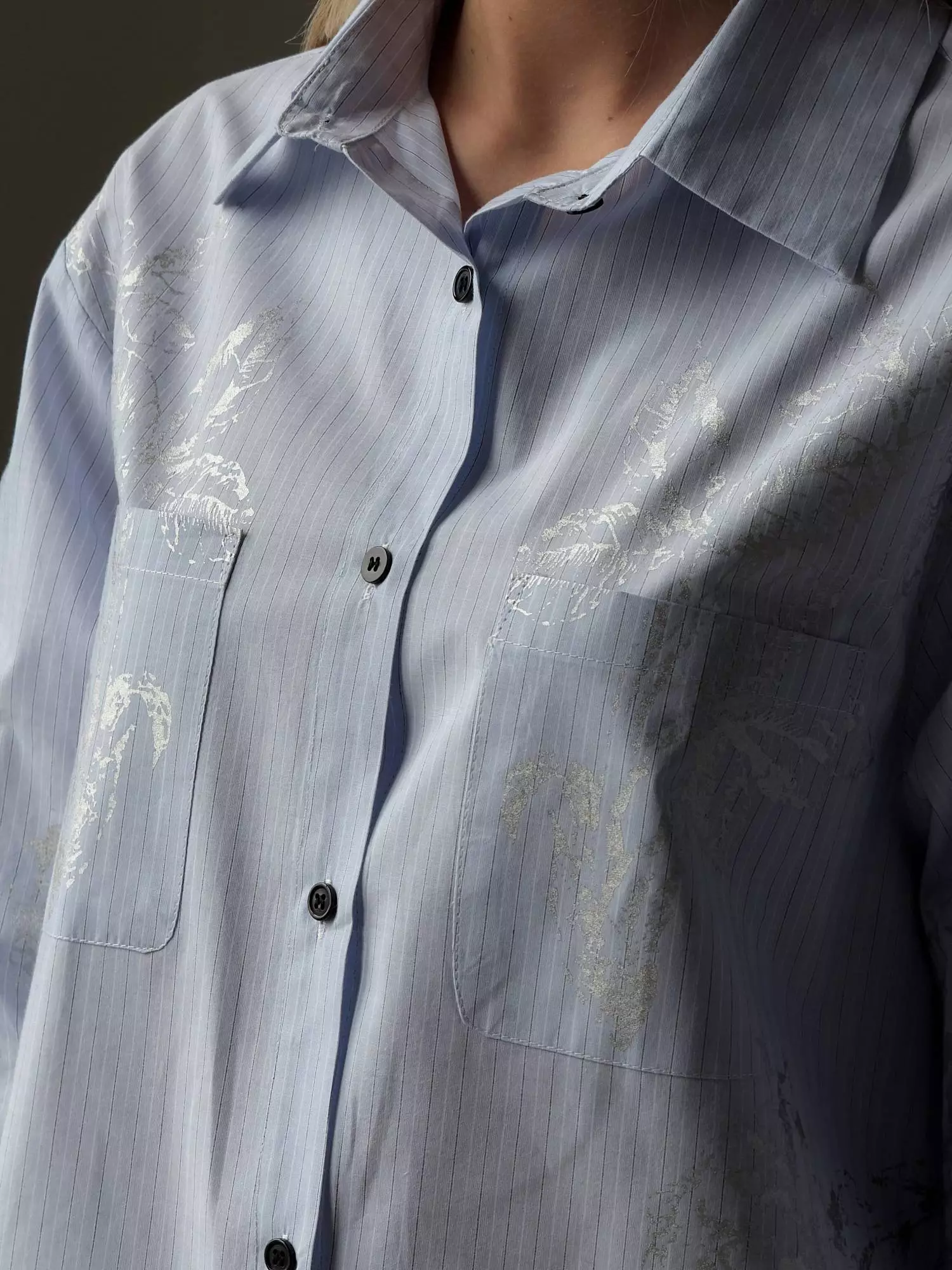 рубашка (M, голубой). Избражение № 3