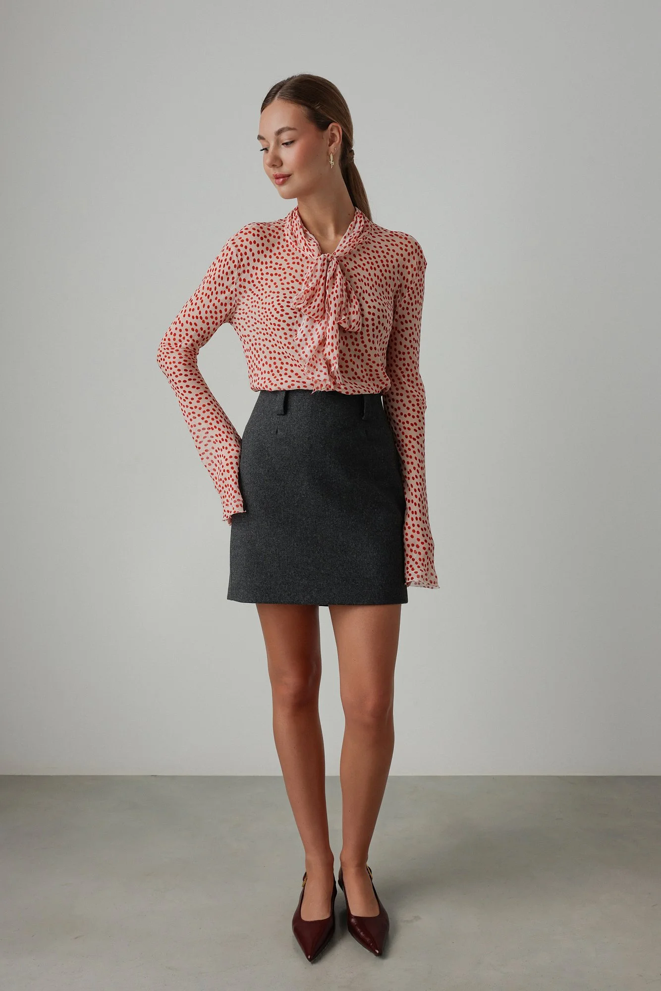 Юбка  (S (42RU), тёмно-серый). Избражение № 2