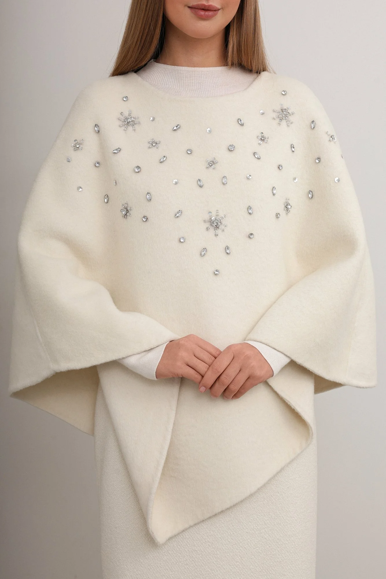 Накидка (M (44RU) молочный). Избражение № 5