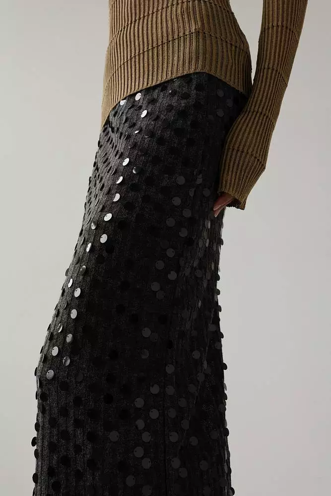 Юбка  (S (42RU), тёмно-серый). Изображение № 4