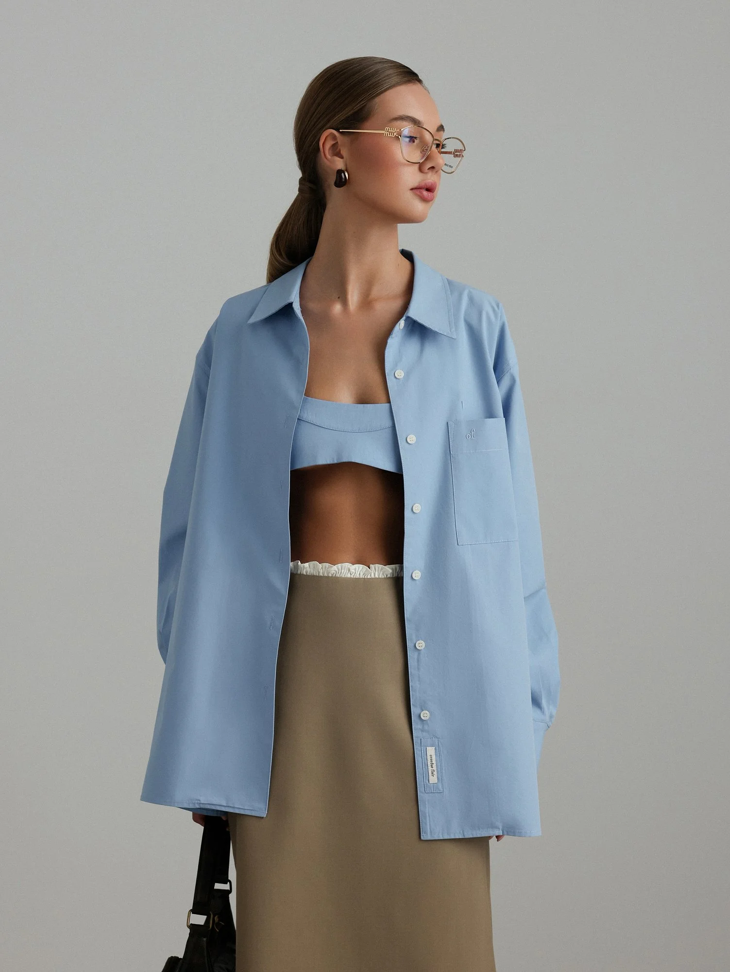 Рубашка (onesize (42-46RU), голубой). Избражение № 1