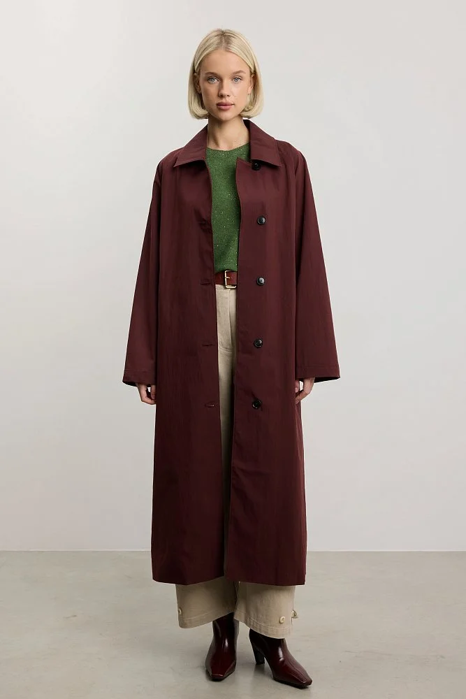Тренч (S (42RU), винный). Изображение № 8