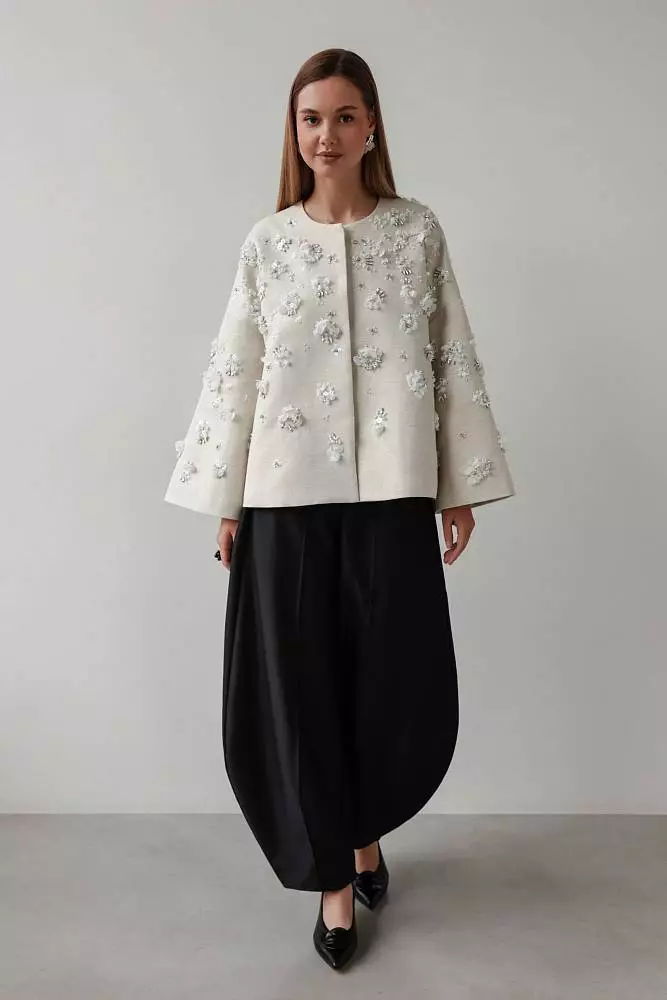 Жакет (S (42RU), льняной). Изображение № 4