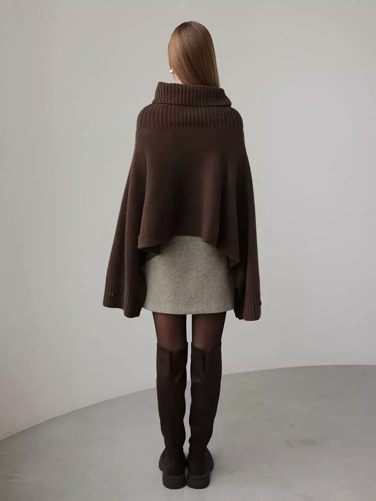 Ботфорты (38, темно-коричневый). Изображение № 4