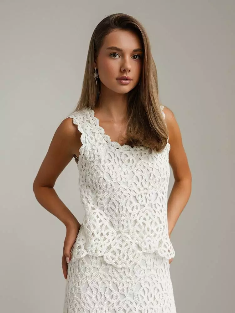 Топ (S (42RU), белый). Изображение № 1