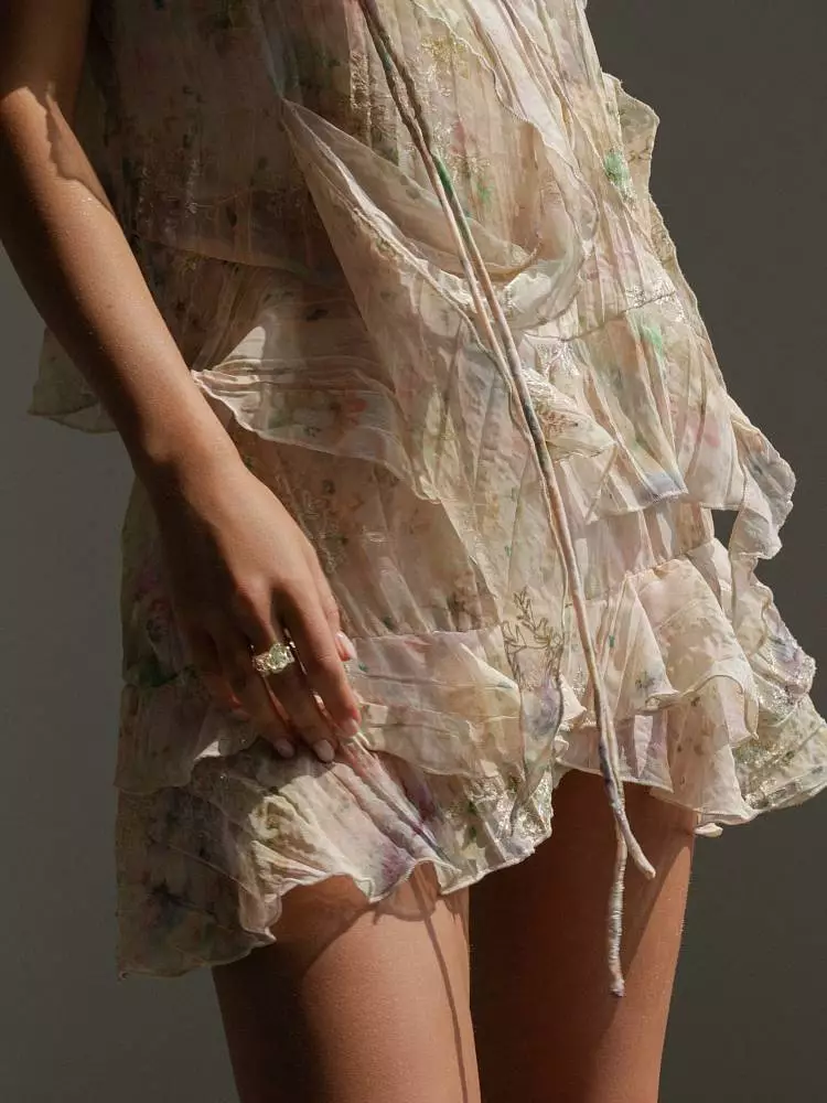 Юбка  (XS (40RU), персиковый). Изображение № 1