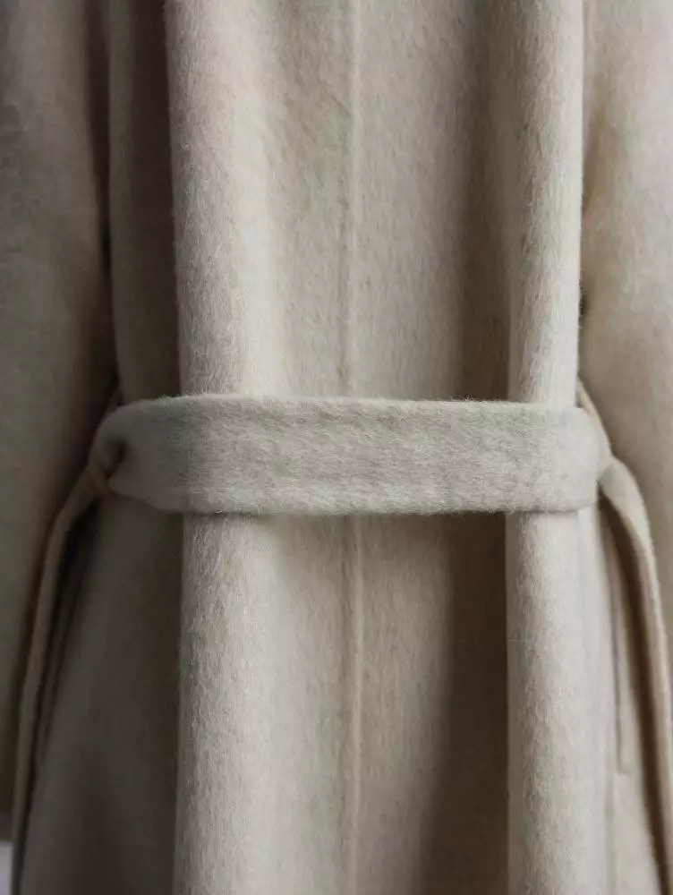 пальто (onesize (42-46RU), светло-бежевый). Изображение № 4