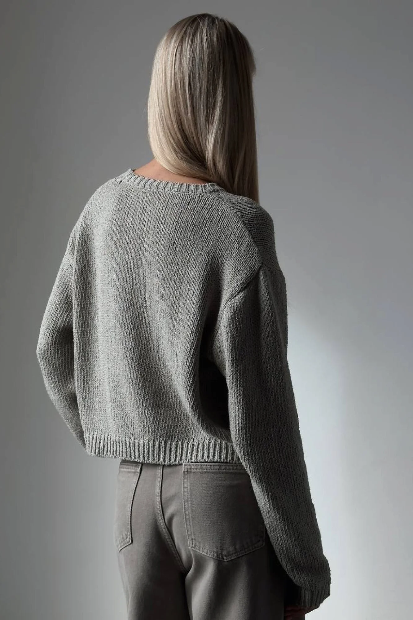 Свитер (onesize (42-46RU), серая мята). Избражение № 4