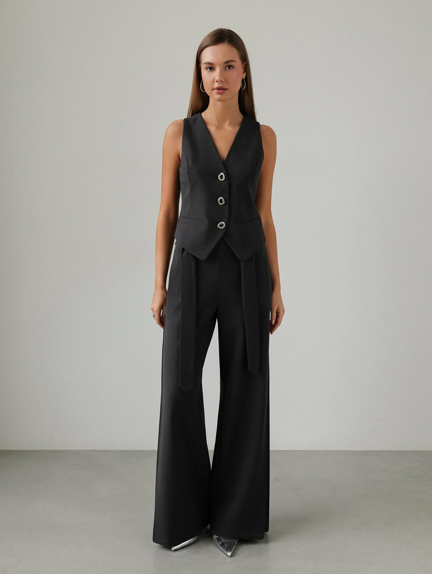 Жилет (M (44RU) серый). Избражение № 1