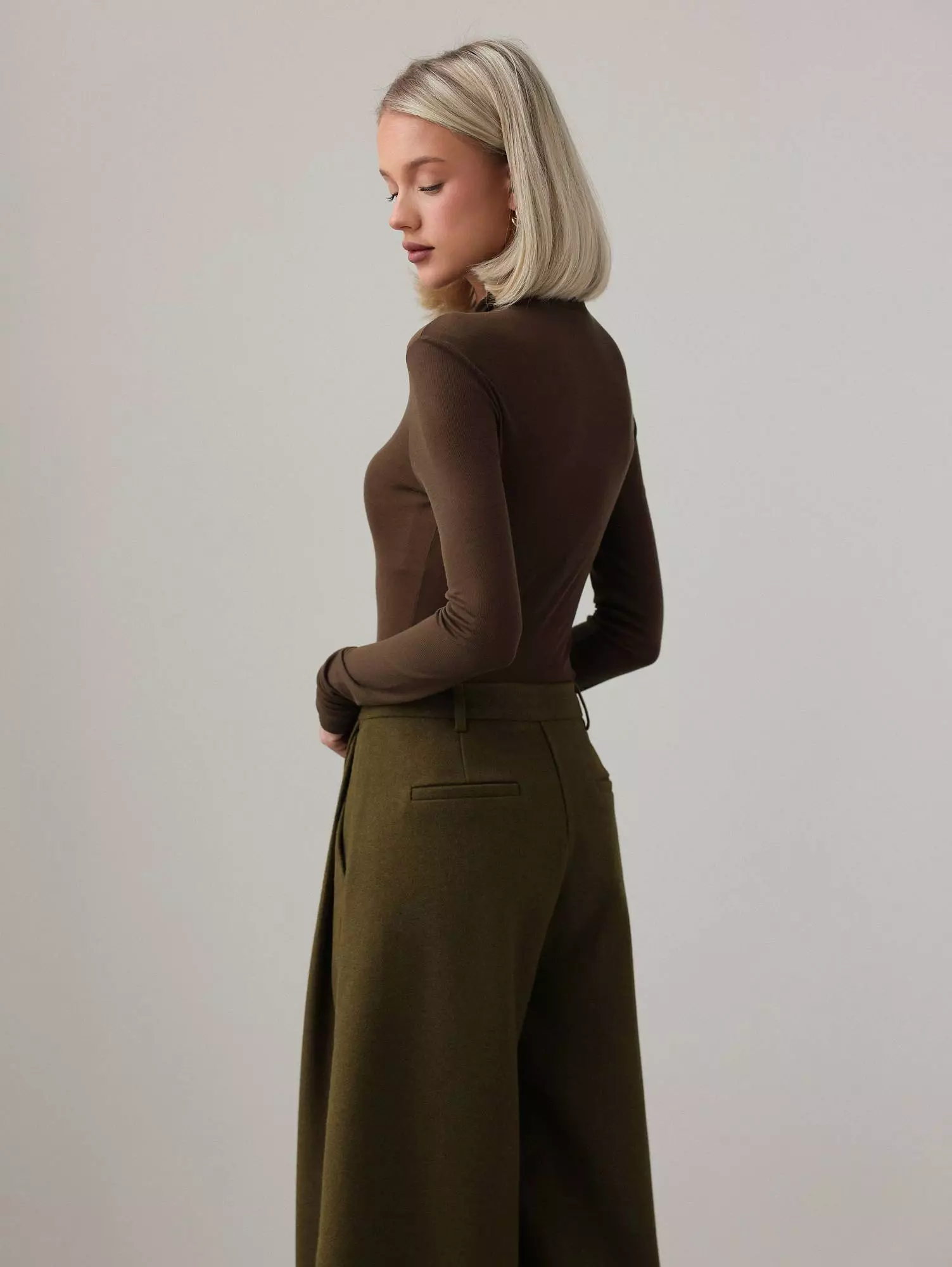 Водолазка (onesize (40-44RU), болотный). Избражение № 3