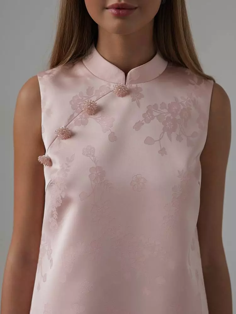 Платье (L (46RU), нежно-розовый). Изображение № 3