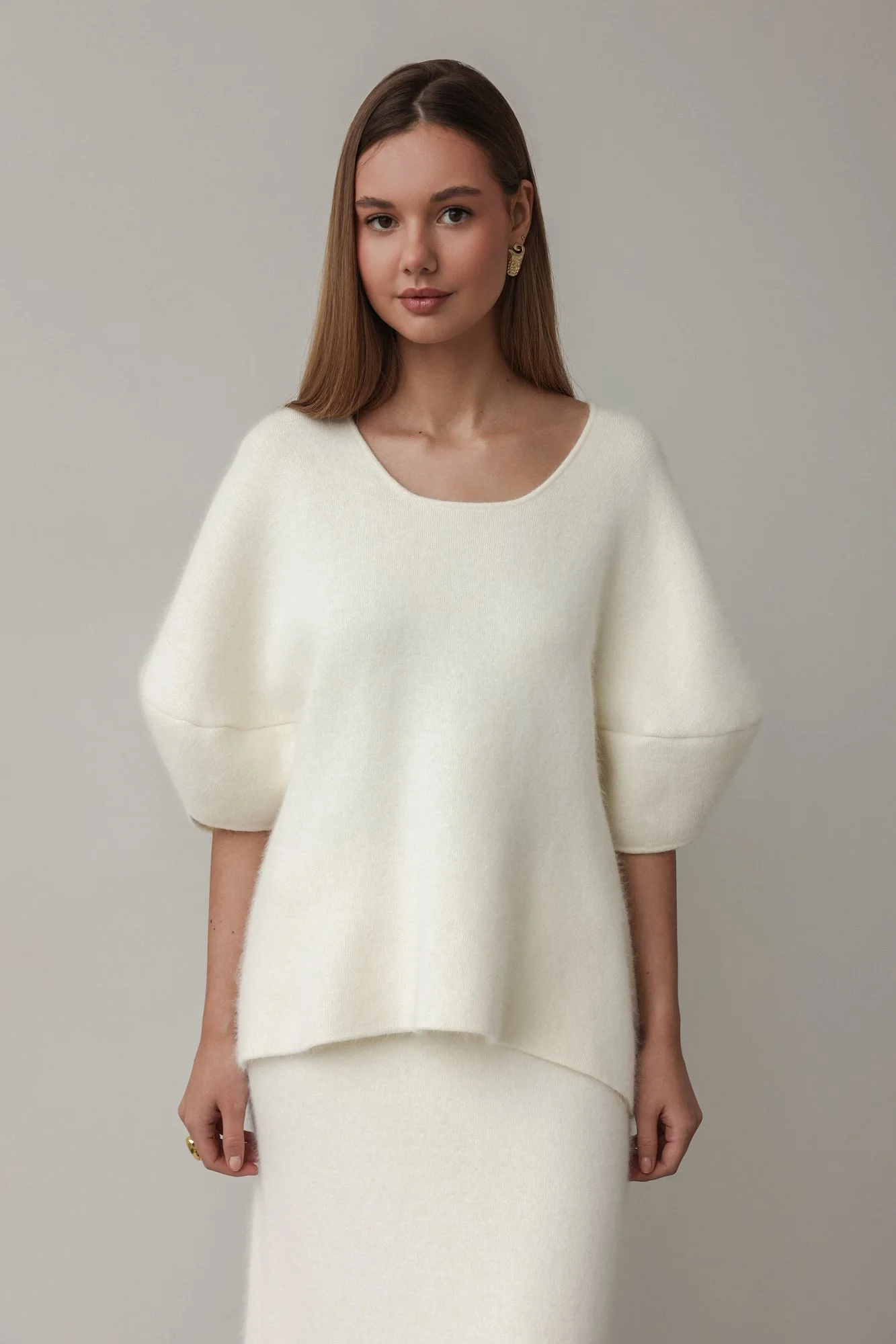 Джемпер (onesize (42-46RU), молочный). Избражение № 3