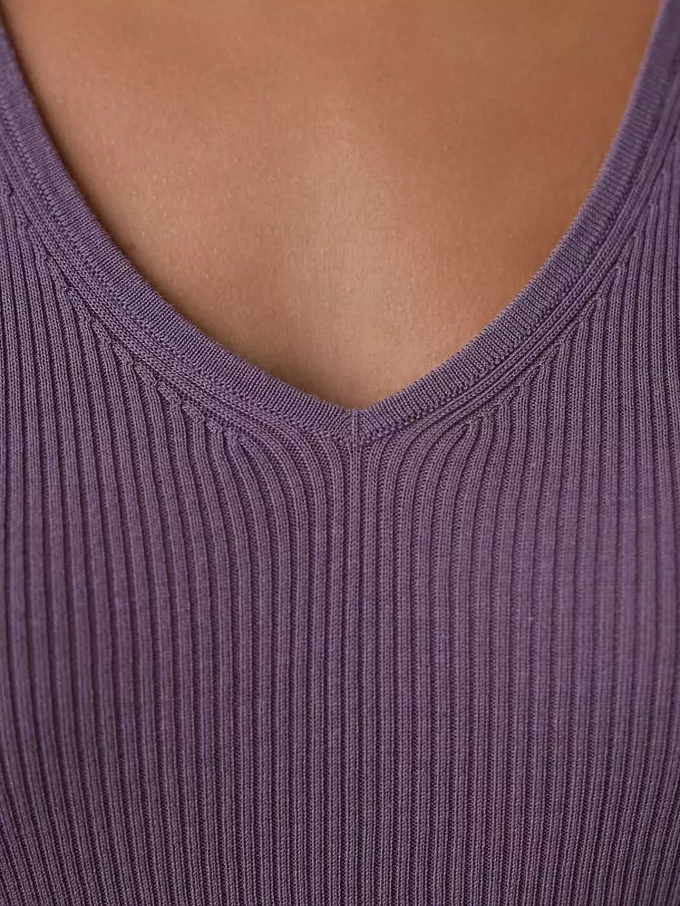 Топ (onesize (42-46RU), пыльно-сиреневый). Изображение № 3