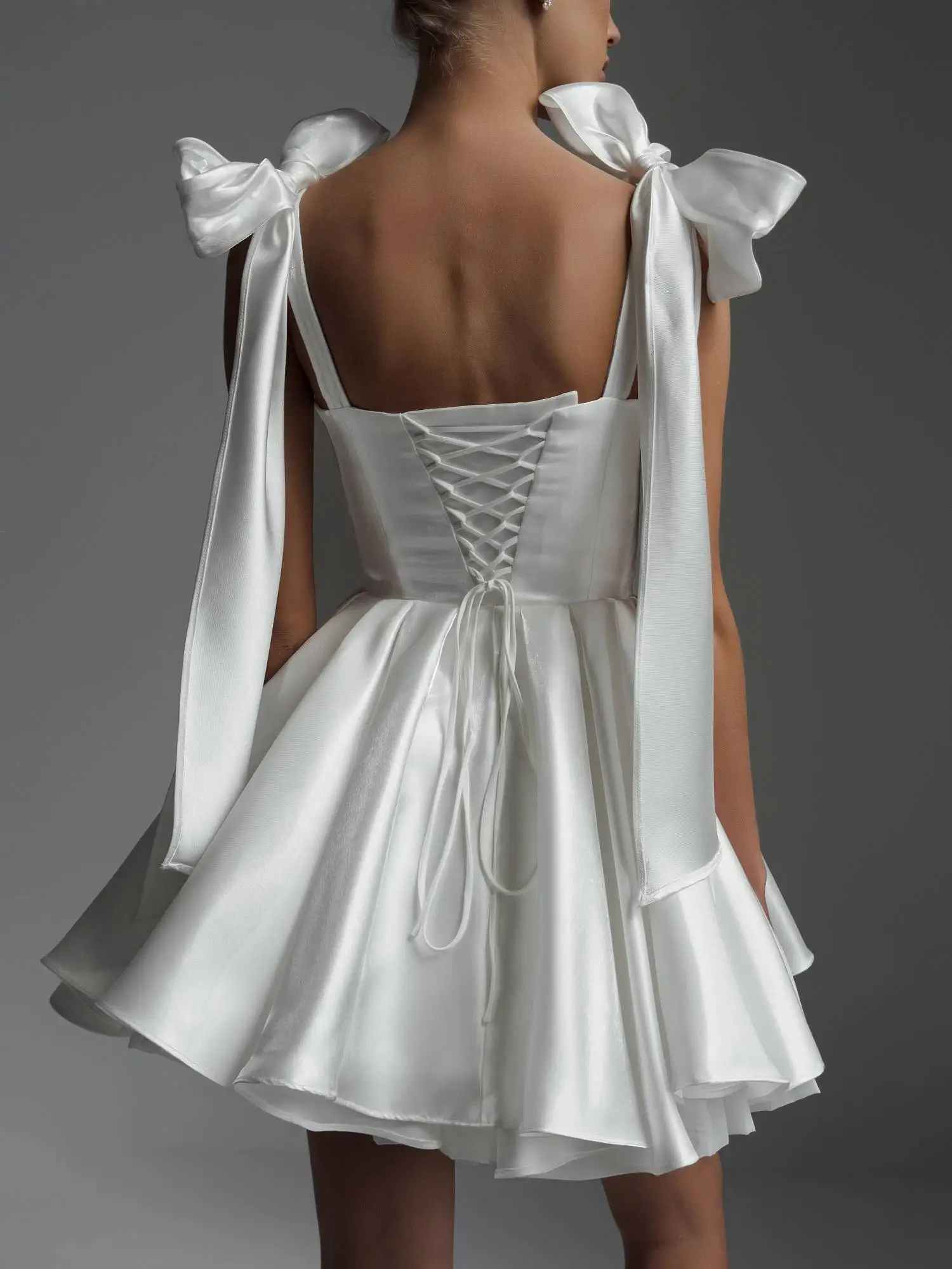 Платье (L (46), белый). Избражение № 6