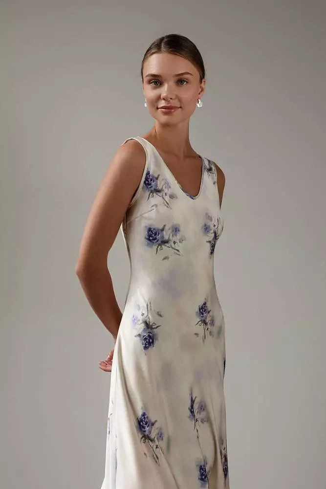 Платье (S (42RU) светло-бежевый). Изображение № 2