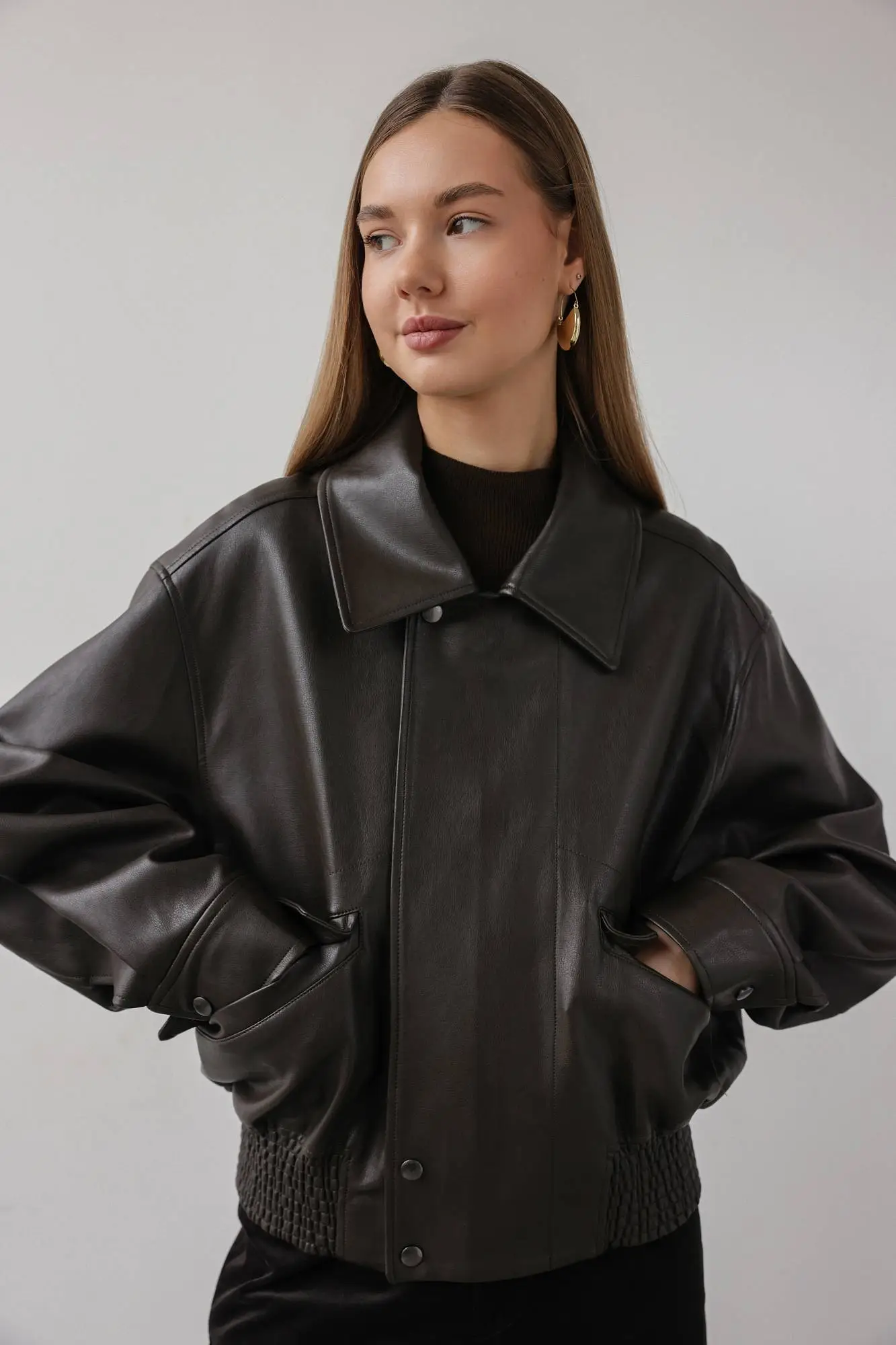 Куртка (M (44RU), горький шоколад). Избражение № 1