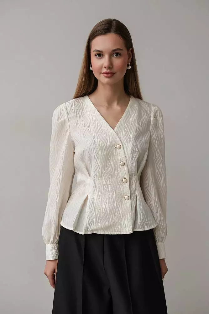 Блуза (S (42RU), молочный). Изображение № 1